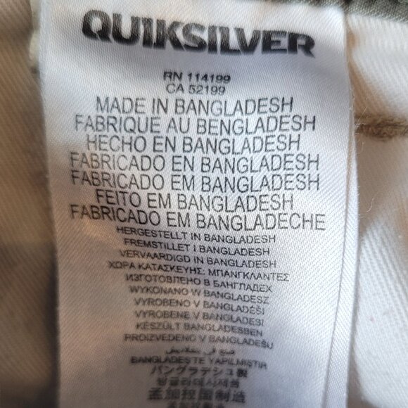 Quicksilver tan shorts size 31 - Picture 4 of 7